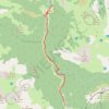 GR 108 de Gabas à Eaux-Chaudes entretien balisage GPS track, route, trail
