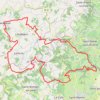 Larajasse - viaduc de la Boutonne et du Grand Bozançon GPS track, route, trail