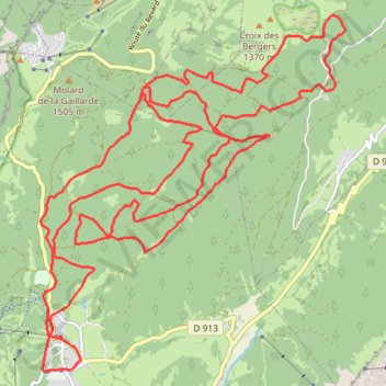La grande Verte GPS track, route, trail