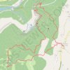 Gouffre de Bourmillon GPS track, route, trail
