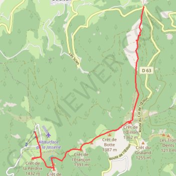Variante-cretsdupilat GPS track, route, trail