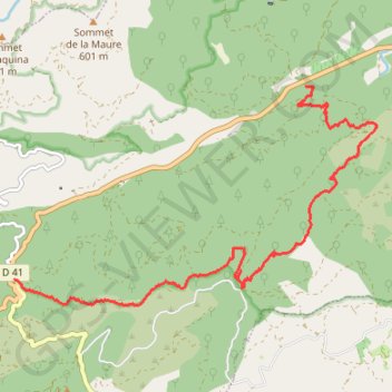 Bormes-les-Mimosas GPS track, route, trail