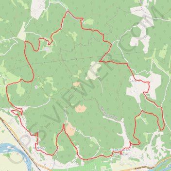 Saint-Vincent-de-Cosse GPS track, route, trail
