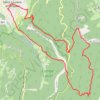 Saint Laurent en Royans, Pas du Pas, Roche des Arnauds GPS track, route, trail