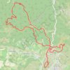 Du Val d'Enfer aux quatre Cantons - Baux-de-Provence GPS track, route, trail