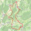 Salins les Bains et le chemin des Gabelous GPS track, route, trail