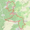 Les côtes de Meuse GPS track, route, trail