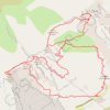 Pointe du Midi, Pointe Blanche et Pic de Jallouvre (Aravis) GPS track, route, trail