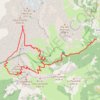 Vieux Chaillol par vallée du Tourrond GPS track, route, trail