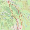 Pène Sarrière - Face est GPS track, route, trail