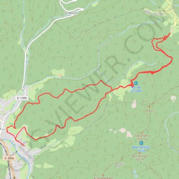 Depuis Willer GPS track, route, trail