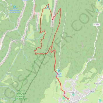 AUTRANS GPS track, route, trail