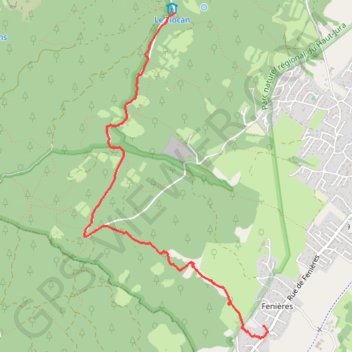 Tiocan-Fénières GPS track, route, trail