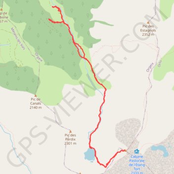 Pic de l’Homme GPS track, route, trail