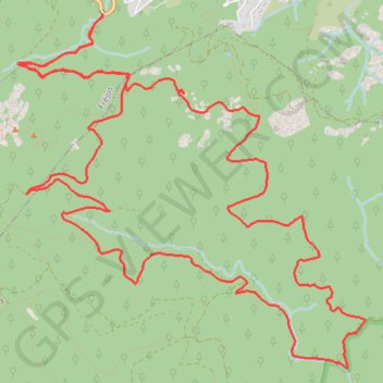 Estérel - Autour du Caneiret GPS track, route, trail