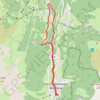 Saint-Nicolas-de-Véroce GPS track, route, trail