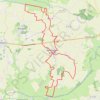 Moragne prés Tonnay Boutonne 27 kms GPS track, route, trail