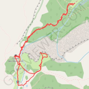 Pas de l'Aiguille (Vercors) GPS track, route, trail
