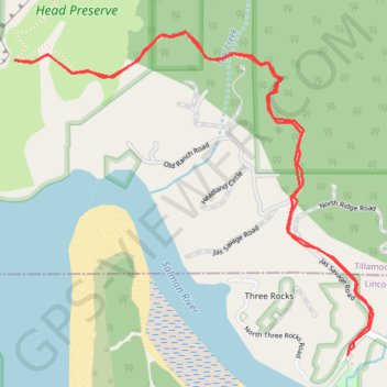 Cascade Head Viewpoint GPS track, route, trail