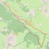 Larche - Le Pont Rouge GPS track, route, trail