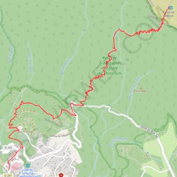GRR2 De Cilaos à Caverne Dufour GPS track, route, trail