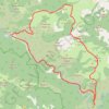 Stublo - Kanjon Uvca - Manastir Dubrava GPS track, route, trail