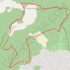 Le bois de Garéoult et le vallon de Cavaillon GPS track, route, trail