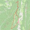 Le Pas du Follet GPS track, route, trail