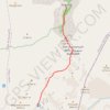 Maroc - Haut Atlas - Jontée au refuge du Toubkal GPS track, route, trail