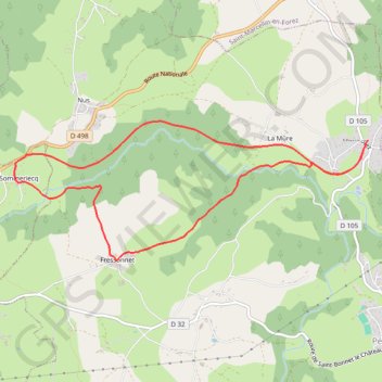 Fressonet-sommierecq GPS track, route, trail