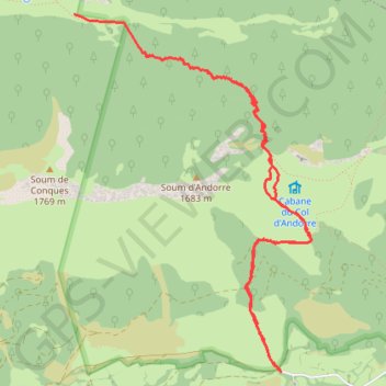 Col d'Espadres GPS track, route, trail