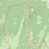 Grandes Traversées du Vercors : Autrans - Saint-Nizier-du-Moucherotte GPS track, route, trail
