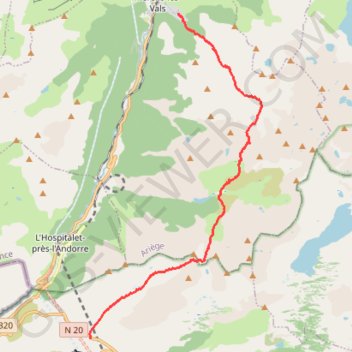Porteille d'En Garcie / Portella de la Coma d'en Garcia GPS track, route, trail