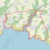 Moelan (presqu'ile et ria de Merrien) 2016-03-31 GPS track, route, trail