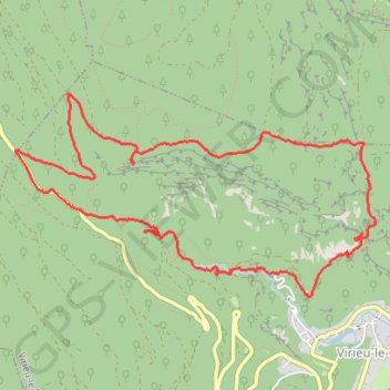 Sérémond GPS track, route, trail