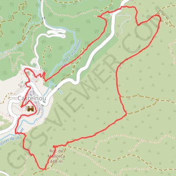 Roc de Majorque GPS track, route, trail