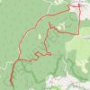 Circuit Arcs de Saint Pierre des Tripiers et des Vautours GPS track, route, trail