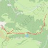 Rocher d'Aran depuis la chapelle de Houndas - Vallée d'Ossau (64) GPS track, route, trail