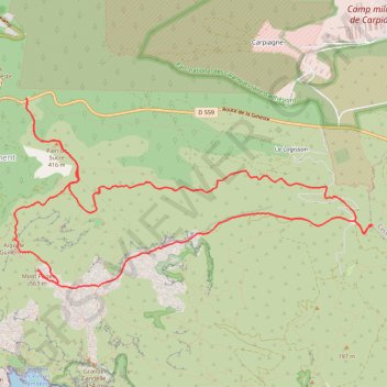 MONT PUGET GPS track, route, trail