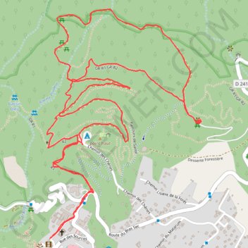 La Roche Merveilleuse GPS track, route, trail