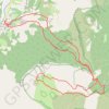 Remuzat Tête du Mouret GPS track, route, trail