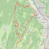 Sassenage-Moliere-Boeuf-Poyet-Diday GPS track, route, trail