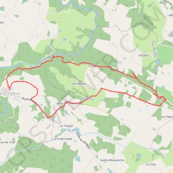 Balade du Puy des Ages GPS track, route, trail