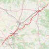 Etape 6 Briviesca - Alaejos GPS track, route, trail