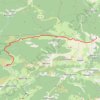 4 sentier cathare -font blanche-comus GPS track, route, trail