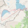 Traces de dinosaures - lac vieil Emosson GPS track, route, trail