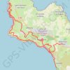 La Demi Barjo - Vauville GPS track, route, trail