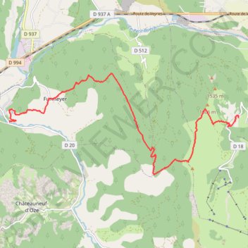 30 déc. 2020 à 15:01:22 GPS track, route, trail