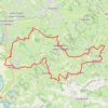 En Pays de Charlieu : Vougy, Saint-Hilaire-sous-Charlieu, Villers, Jarnosse, Boyer et Nandax GPS track, route, trail