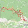 Gorges de l'Ardèche GPS track, route, trail